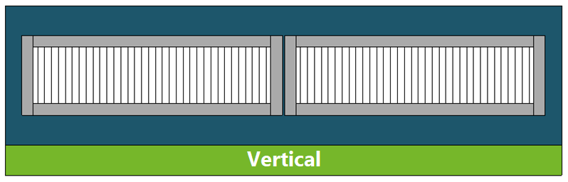Soubassement vertical